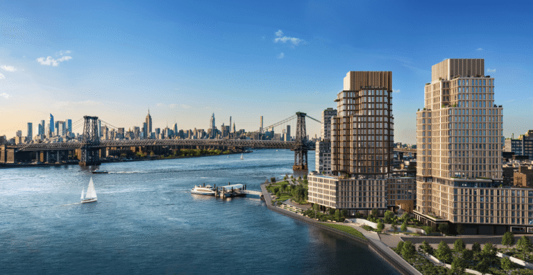 Williamsburg Wharf waterfront residential towers